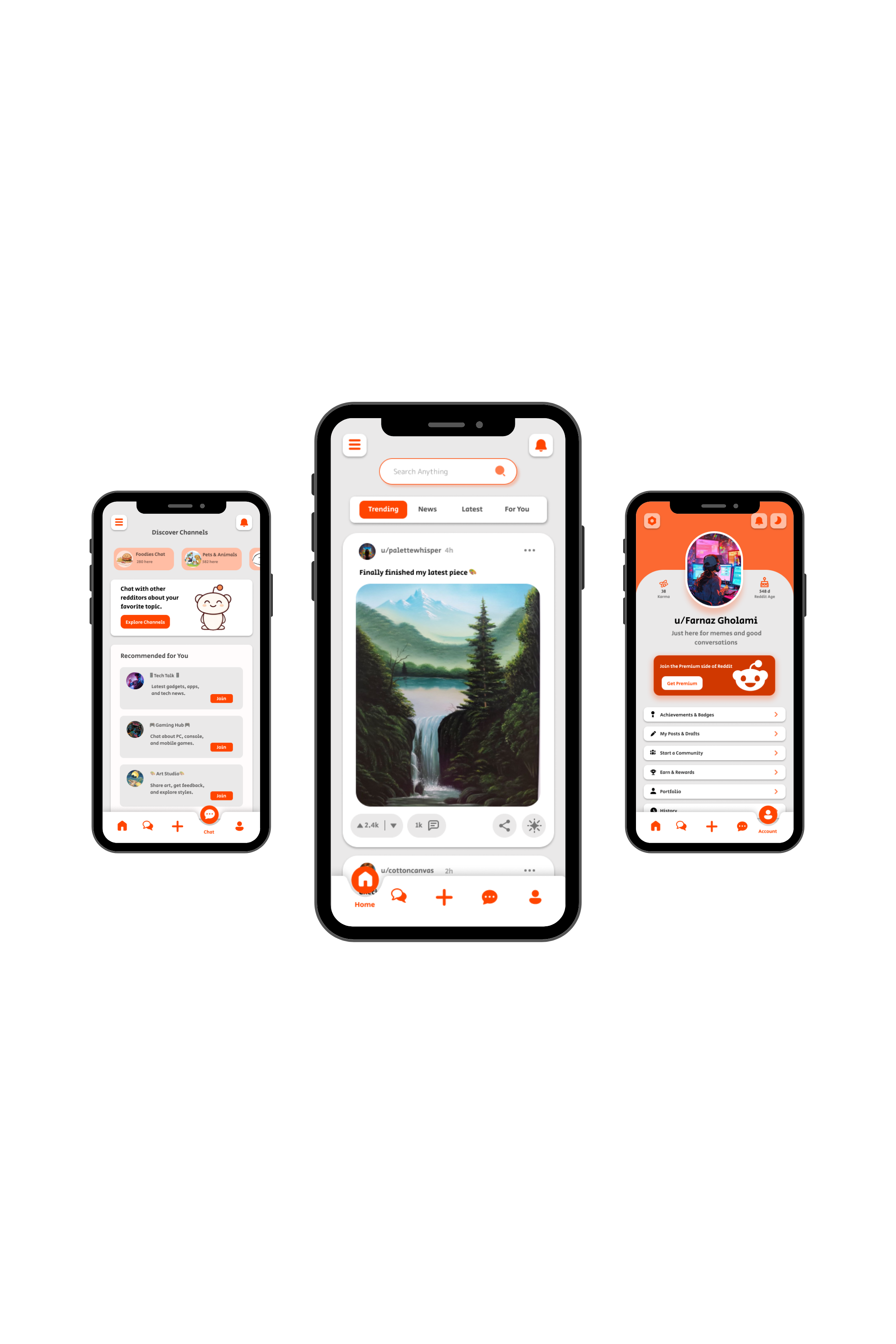 Reddit Redesign preview